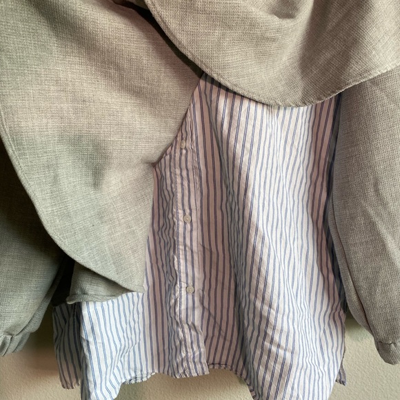 ZARA trafaluc layered dress shirt and sweater - Picture 3 of 7